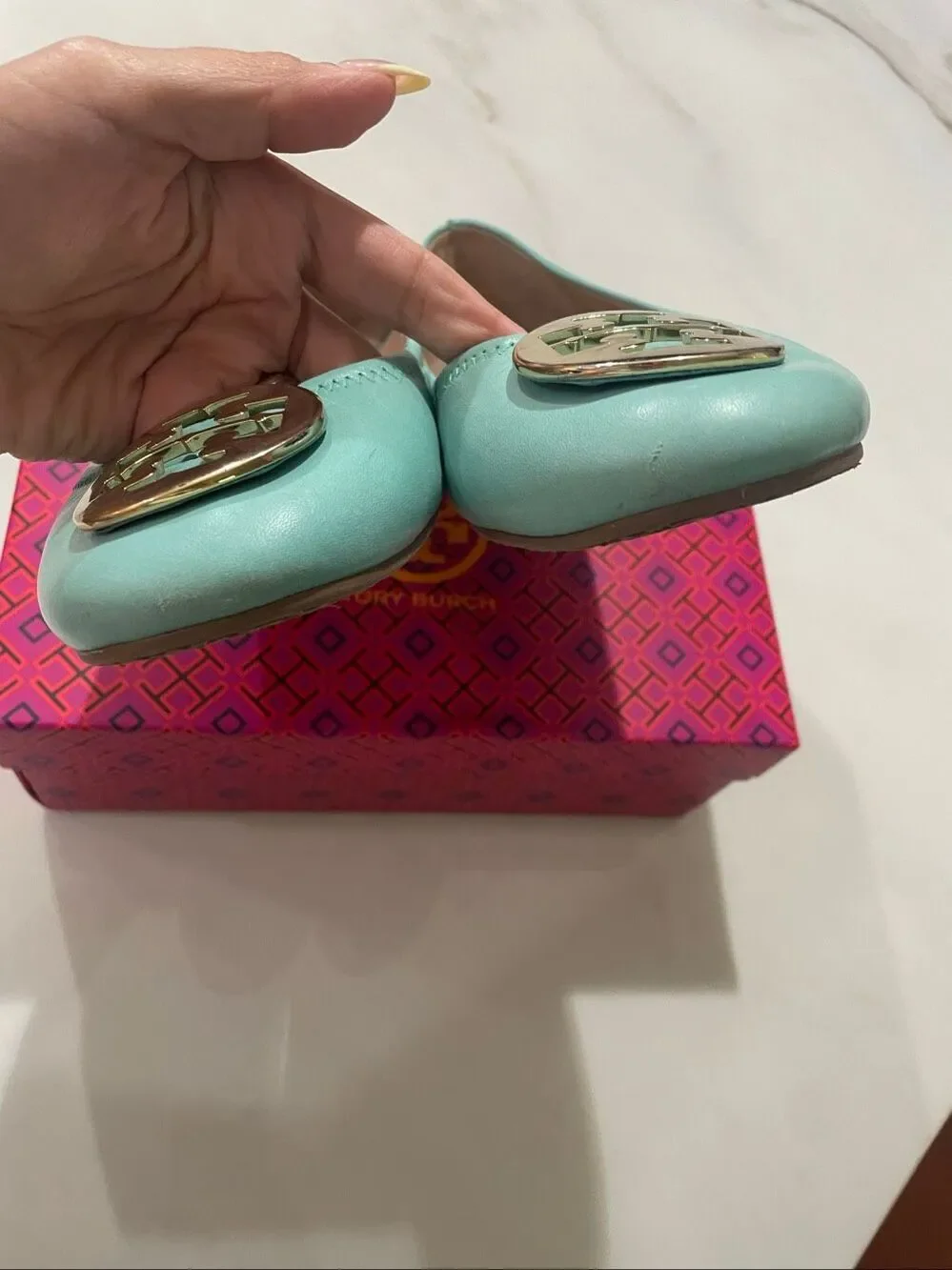 Tory Burch Reva Ballet Flats size 11